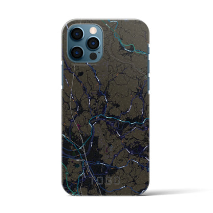 【東郷（鹿児島県）】地図柄iPhoneケース（バックカバータイプ）