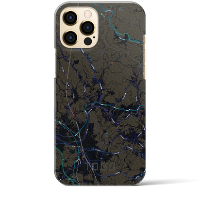 【東郷（鹿児島県）】地図柄iPhoneケース（バックカバータイプ）