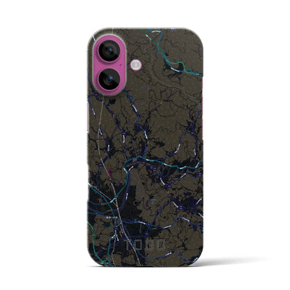 【東郷（鹿児島県）】地図柄iPhoneケース（バックカバータイプ）