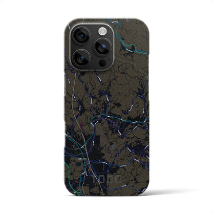 【東郷（鹿児島県）】地図柄iPhoneケース（バックカバータイプ）