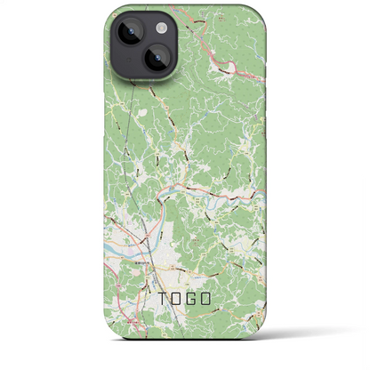 【東郷（鹿児島県）】地図柄iPhoneケース（バックカバータイプ）