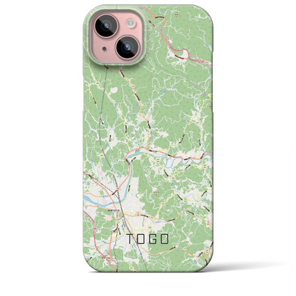 【東郷（鹿児島県）】地図柄iPhoneケース（バックカバータイプ）