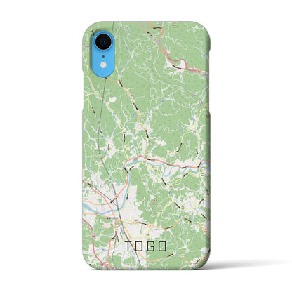 【東郷（鹿児島県）】地図柄iPhoneケース（バックカバータイプ）