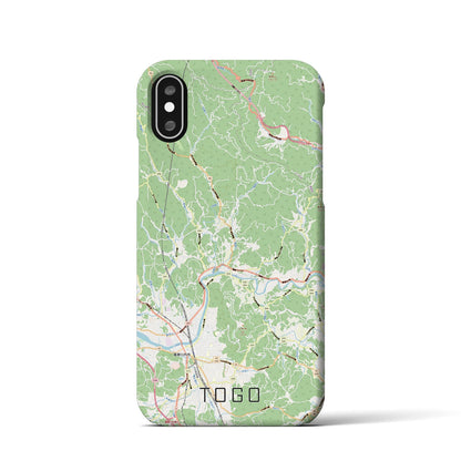 【東郷（鹿児島県）】地図柄iPhoneケース（バックカバータイプ）