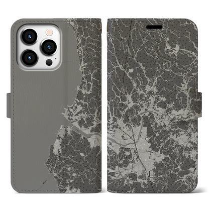 【東郷（鹿児島県）】地図柄iPhoneケース（手帳タイプ）