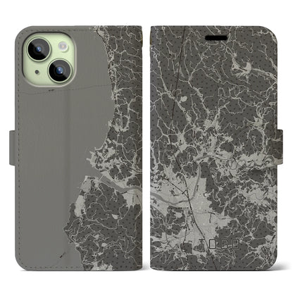 【東郷（鹿児島県）】地図柄iPhoneケース（手帳タイプ）