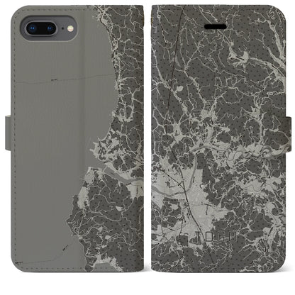 【東郷（鹿児島県）】地図柄iPhoneケース（手帳タイプ）