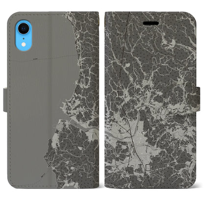 【東郷（鹿児島県）】地図柄iPhoneケース（手帳タイプ）