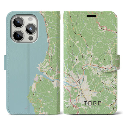 【東郷（鹿児島県）】地図柄iPhoneケース（手帳タイプ）