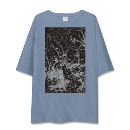 【東郷（鹿児島県）（鹿児島県）】地図柄ビッグシルエットTシャツ