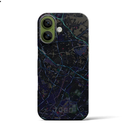 【東郷（愛知県）】地図柄iPhoneケース（バックカバータイプ）