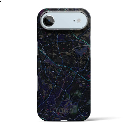 【東郷（愛知県）】地図柄iPhoneケース（バックカバータイプ）