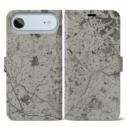 【東郷（愛知県）】地図柄iPhoneケース（手帳タイプ）