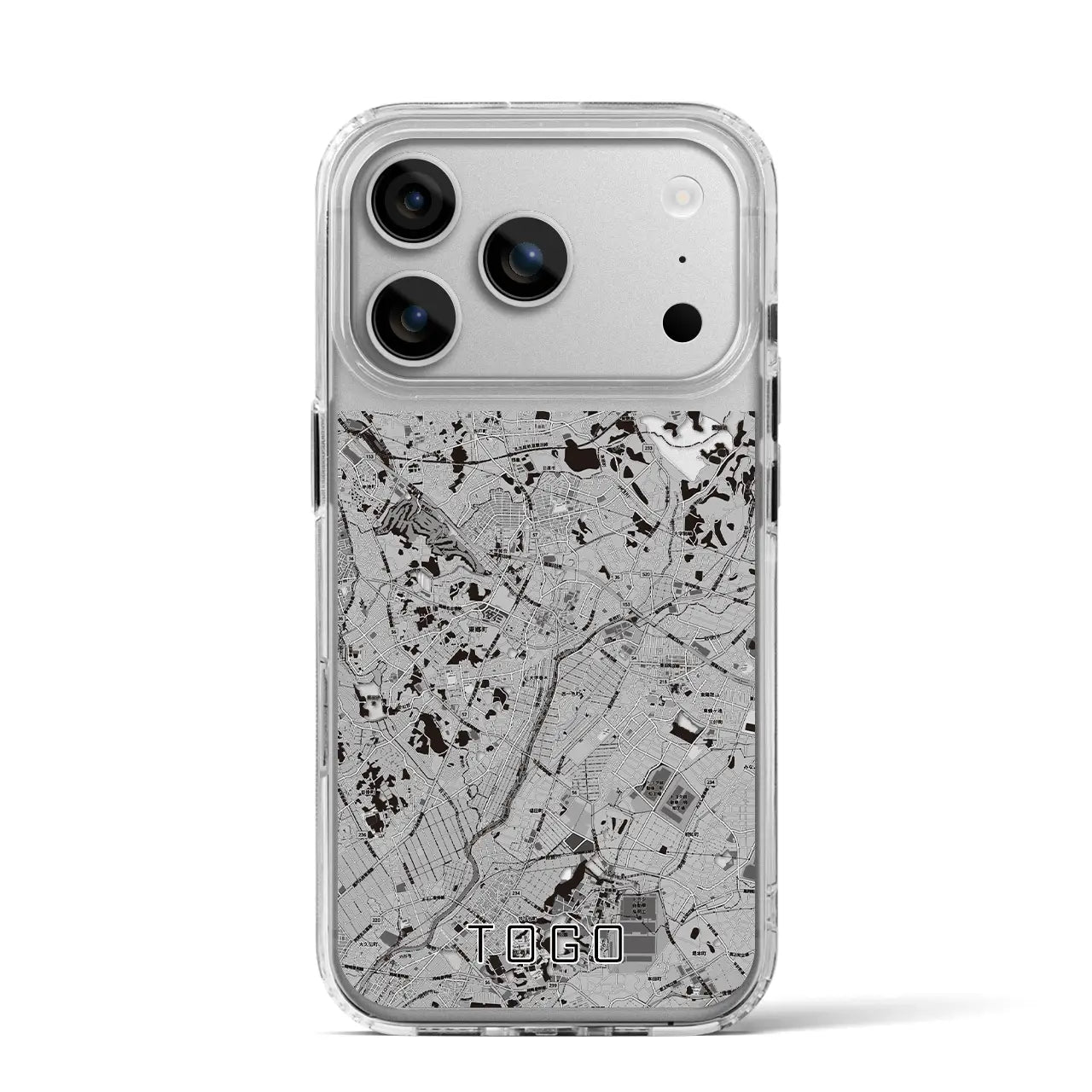 【東郷（愛知県）】地図柄iPhoneケース（MagSafeタイプ）