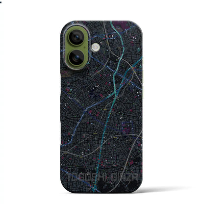 【戸越銀座（東京都）】地図柄iPhoneケース（バックカバータイプ）