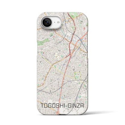 【戸越銀座（東京都）】地図柄iPhoneケース（バックカバータイプ）