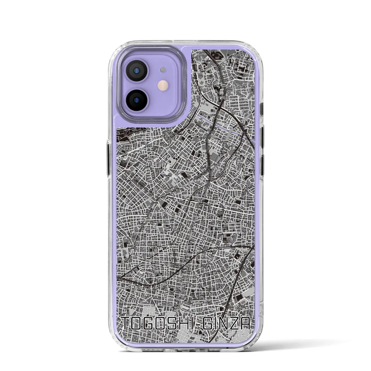 【戸越銀座（東京都）】地図柄iPhoneケース（MagSafeタイプ）
