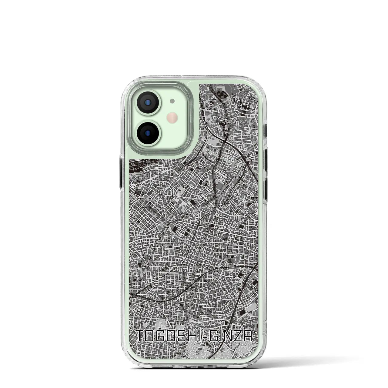 【戸越銀座（東京都）】地図柄iPhoneケース（MagSafeタイプ）