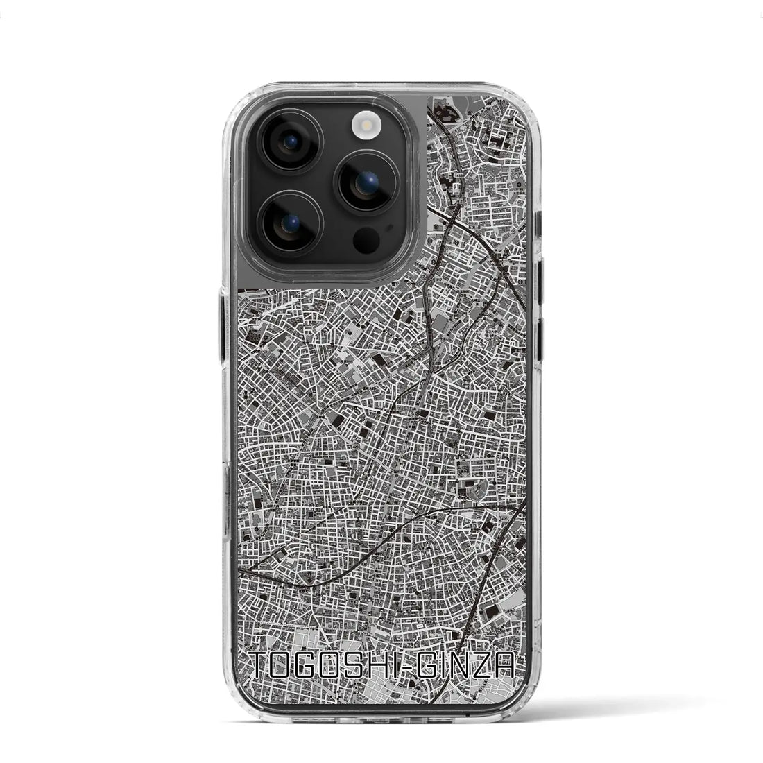 【戸越銀座（東京都）】地図柄iPhoneケース（MagSafeタイプ）