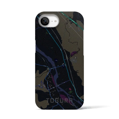 【戸倉（長野県）】地図柄iPhoneケース（バックカバータイプ）