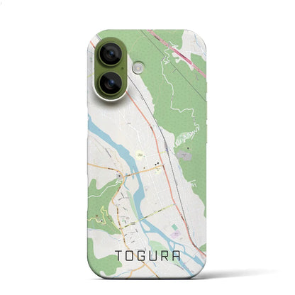 【戸倉（長野県）】地図柄iPhoneケース（バックカバータイプ）