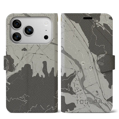 【戸倉（長野県）】地図柄iPhoneケース（手帳タイプ）