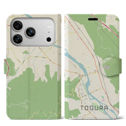 【戸倉（長野県）】地図柄iPhoneケース（手帳タイプ）