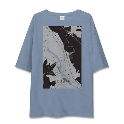 【戸倉（長野県）】地図柄ビッグシルエットTシャツ