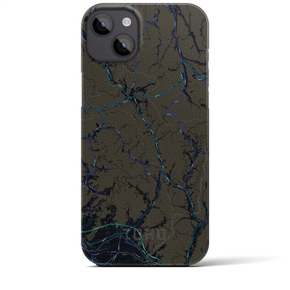 【東峰（福岡県）】地図柄iPhoneケース（バックカバータイプ）