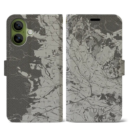 【東員（三重県）】地図柄iPhoneケース（手帳タイプ）