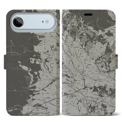 【東員（三重県）】地図柄iPhoneケース（手帳タイプ）