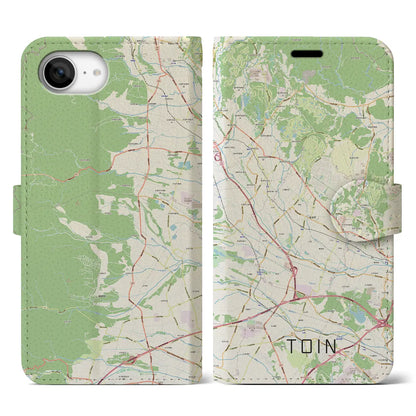 【東員（三重県）】地図柄iPhoneケース（手帳タイプ）