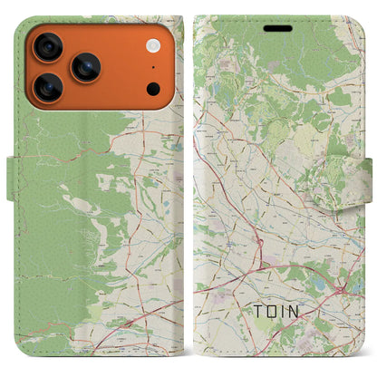 【東員（三重県）】地図柄iPhoneケース（手帳タイプ）