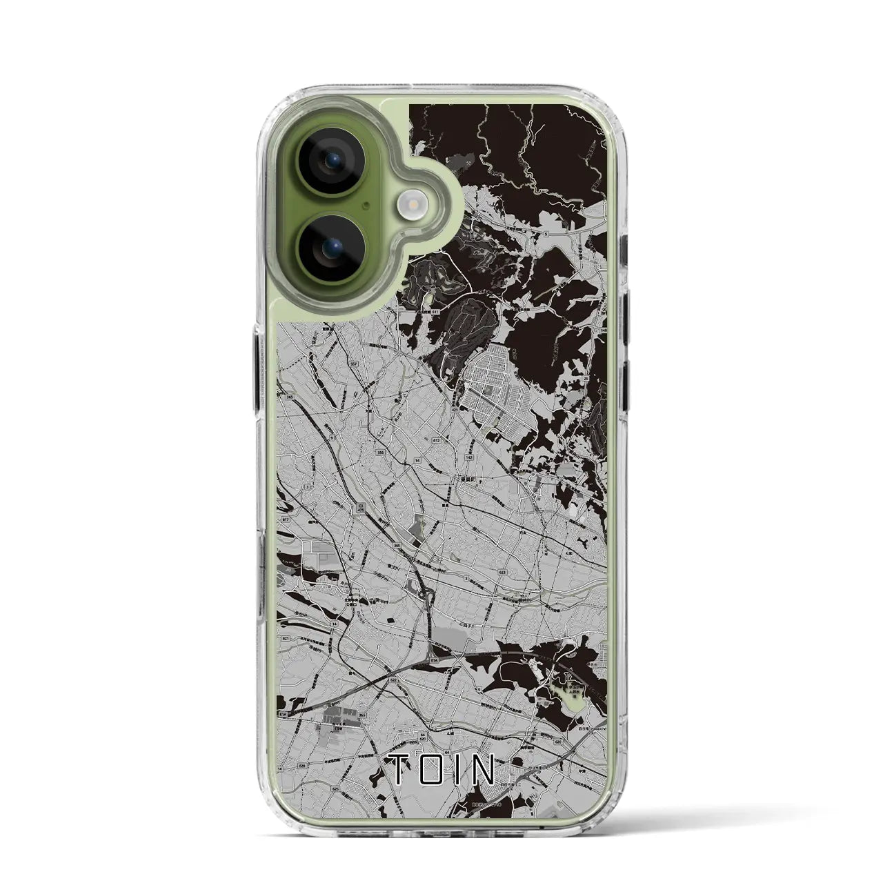 【東員（三重県）】地図柄iPhoneケース（MagSafeタイプ）