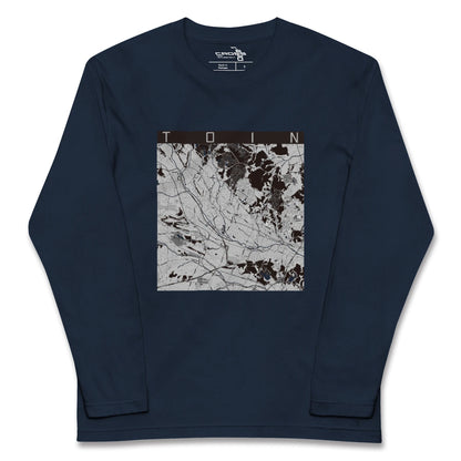 【東員（三重県）】地図柄ロングスリーブTシャツ