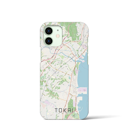 【東海（茨城県）】地図柄iPhoneケース（バックカバータイプ）