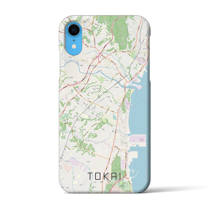 【東海（茨城県）】地図柄iPhoneケース（バックカバータイプ）