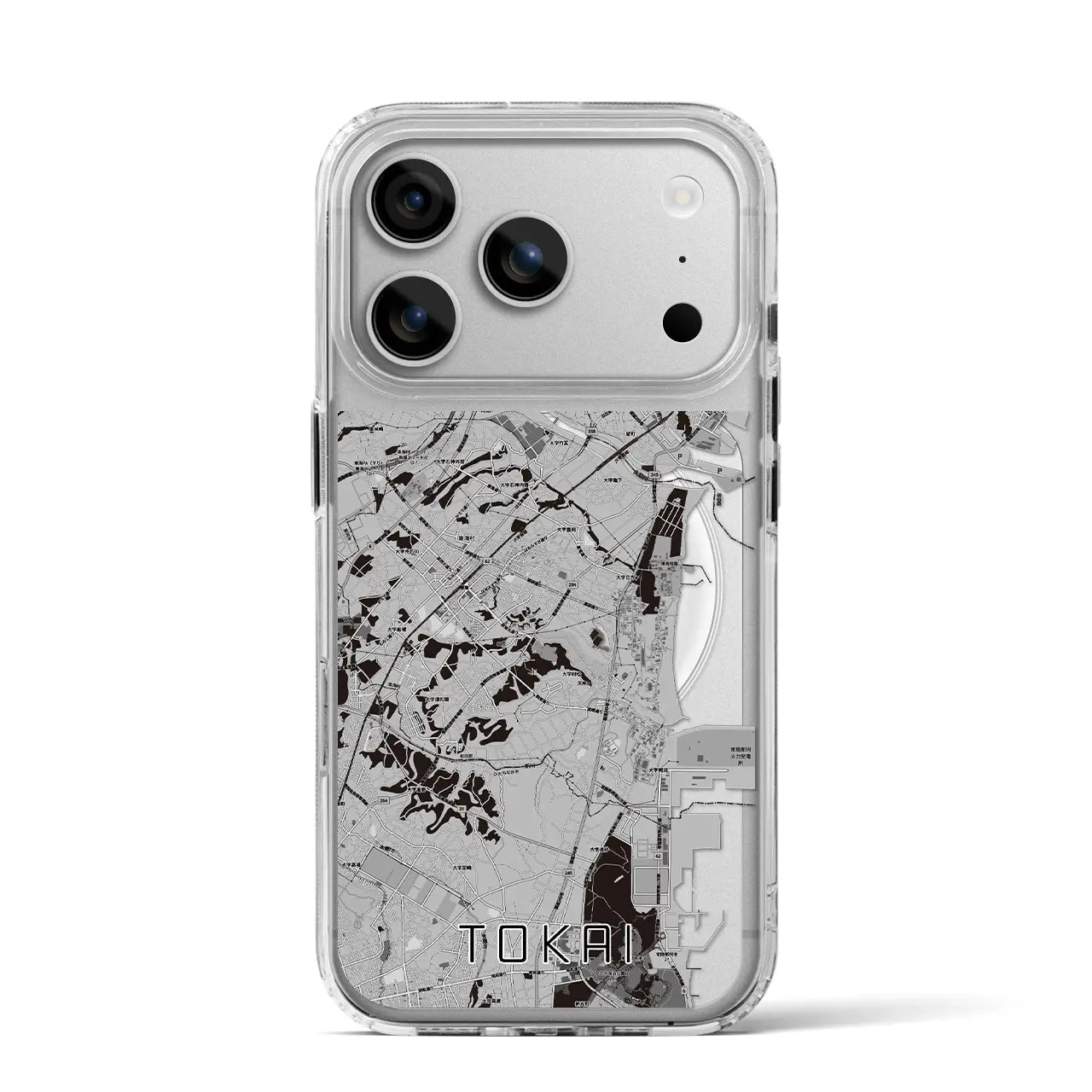 【東海（茨城県）】地図柄iPhoneケース（MagSafeタイプ）