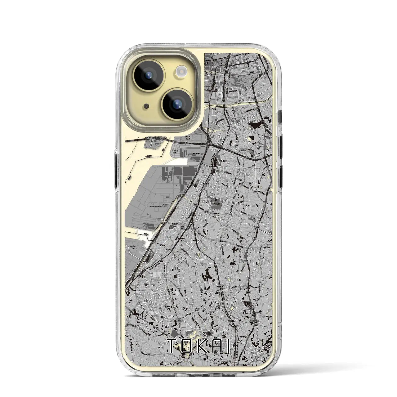 【東海（愛知県）】地図柄iPhoneケース（MagSafeタイプ）