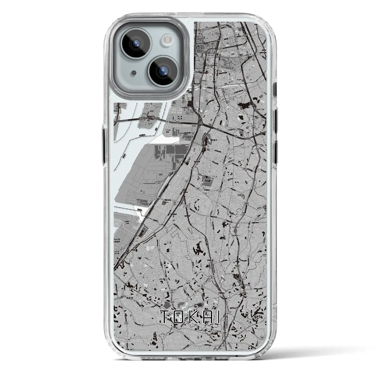【東海（愛知県）】地図柄iPhoneケース（MagSafeタイプ）