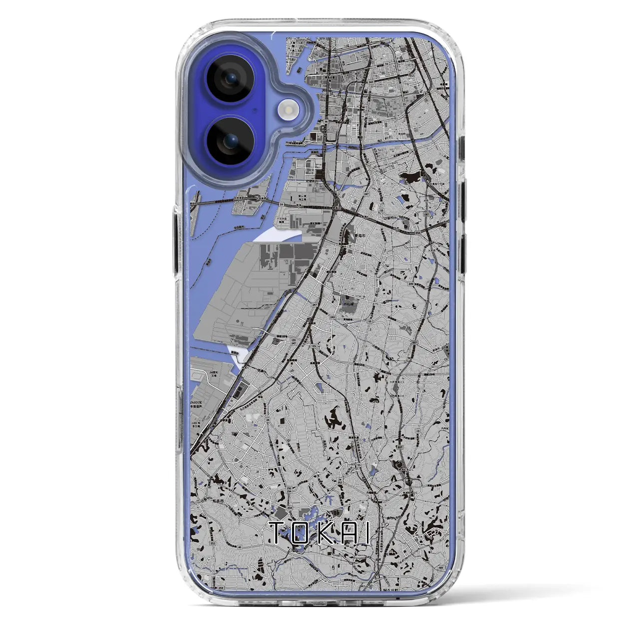 【東海（愛知県）】地図柄iPhoneケース（MagSafeタイプ）