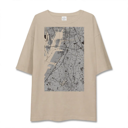 【東海（愛知県）】地図柄ビッグシルエットTシャツ