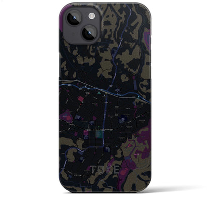 【土気（千葉県）】地図柄iPhoneケース（バックカバータイプ）