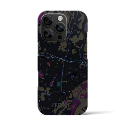 【土気（千葉県）】地図柄iPhoneケース（バックカバータイプ）