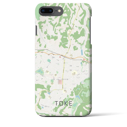 【土気（千葉県）】地図柄iPhoneケース（バックカバータイプ）