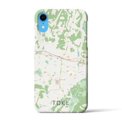 【土気（千葉県）】地図柄iPhoneケース（バックカバータイプ）