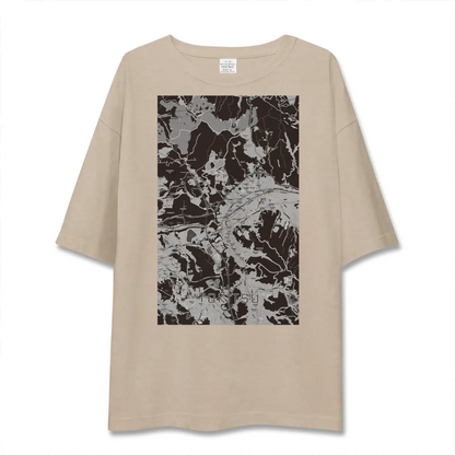 【土岐津（岐阜県）】地図柄ビッグシルエットTシャツ