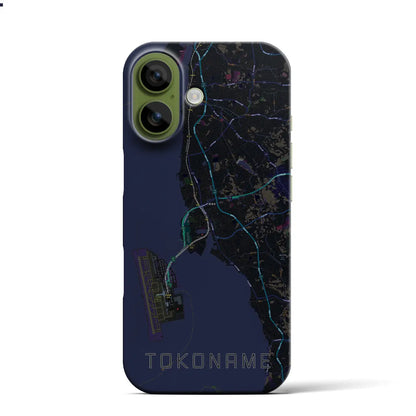 【常滑（愛知県）】地図柄iPhoneケース（バックカバータイプ）