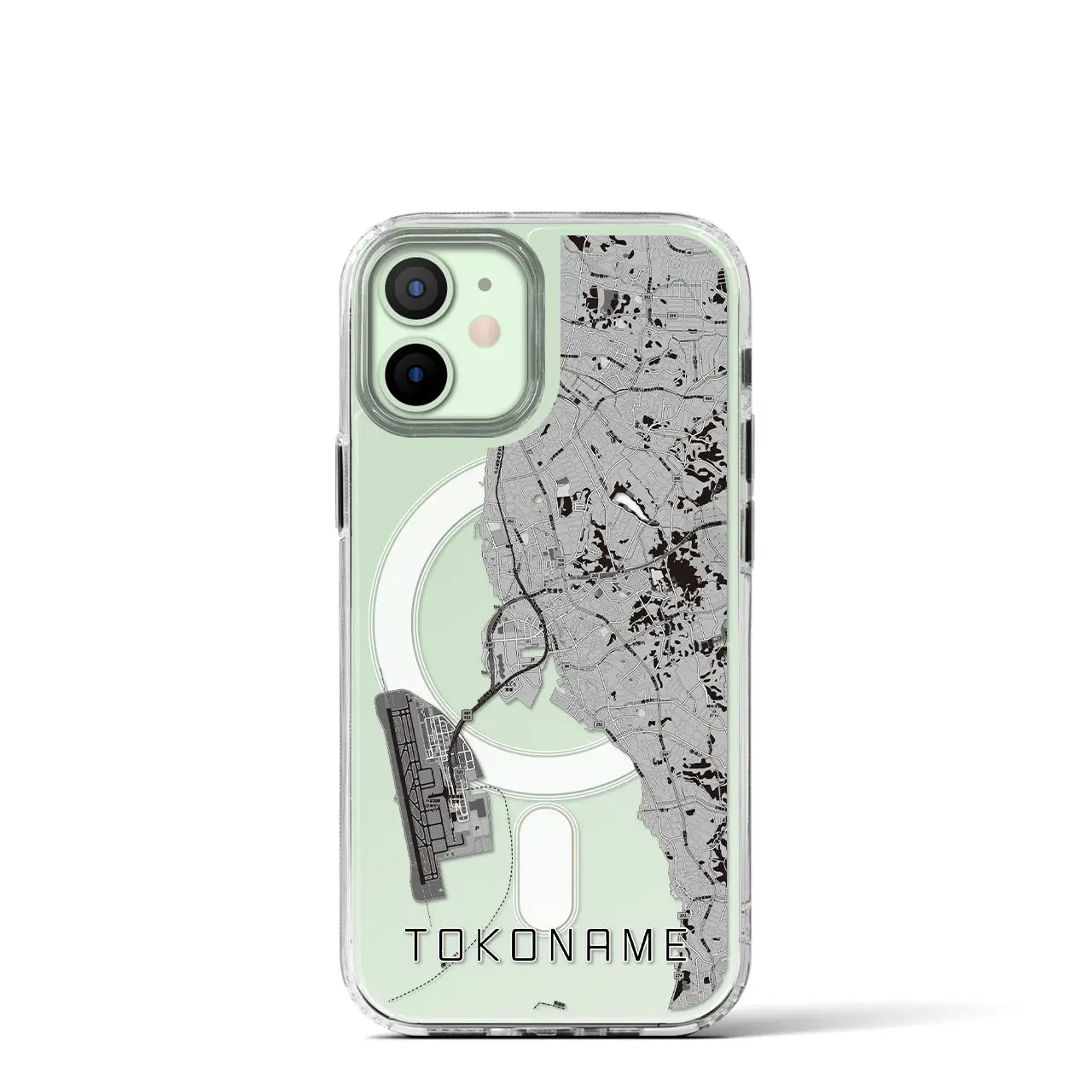 【常滑（愛知県）】地図柄iPhoneケース（MagSafeタイプ）
