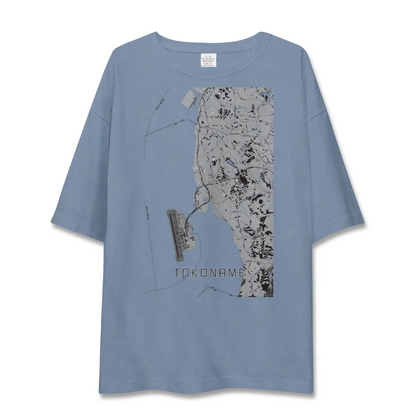 【常滑（愛知県）】地図柄ビッグシルエットTシャツ